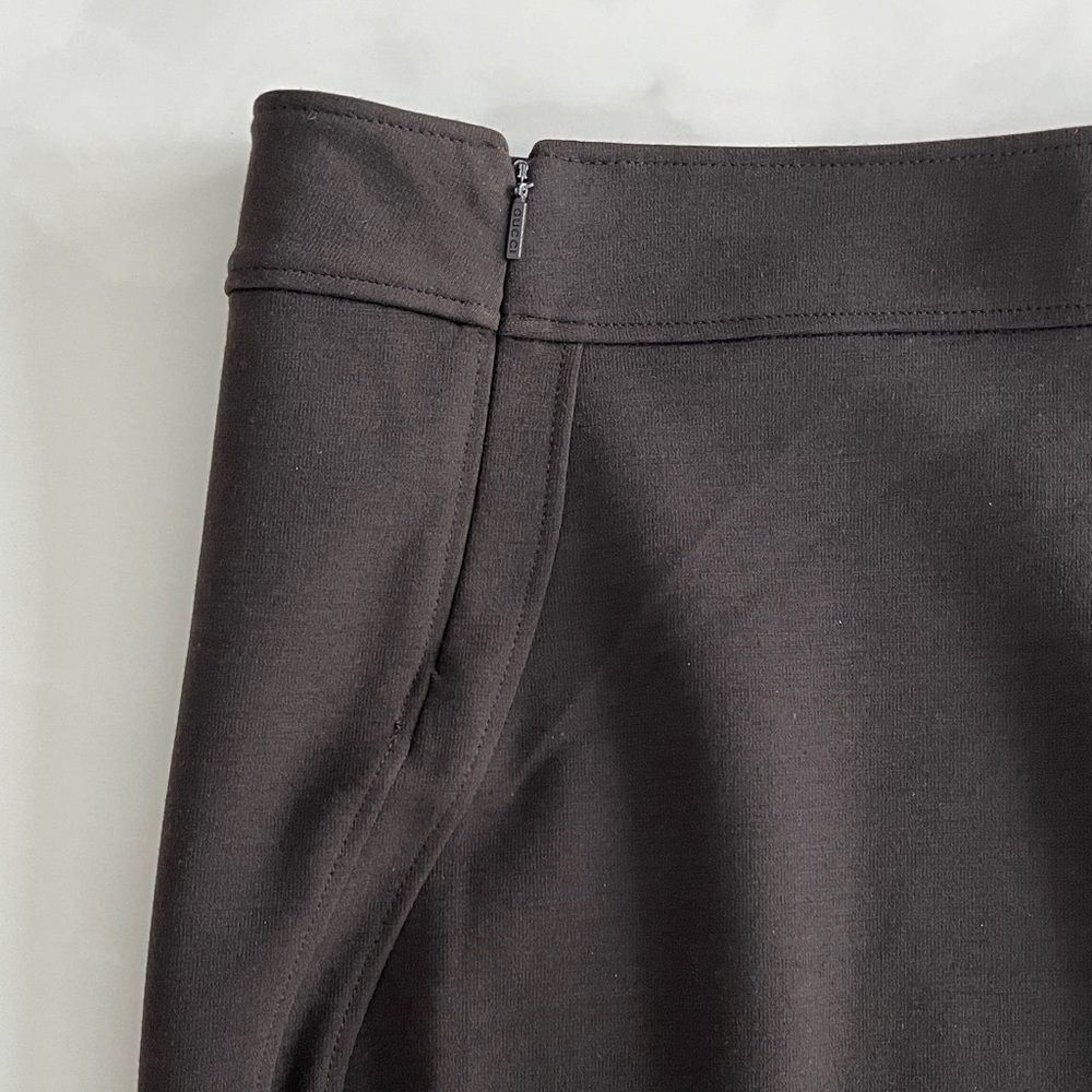 GUCCI Skirt. Gucci Pencil Skirt. Gucci Stretch Knit Side Zip. Wool. NWOT. - Picture 8 of 16